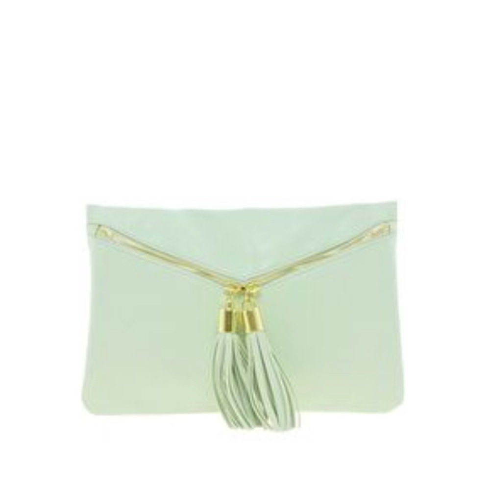 ASOS mint clutch - Picture 1 of 6